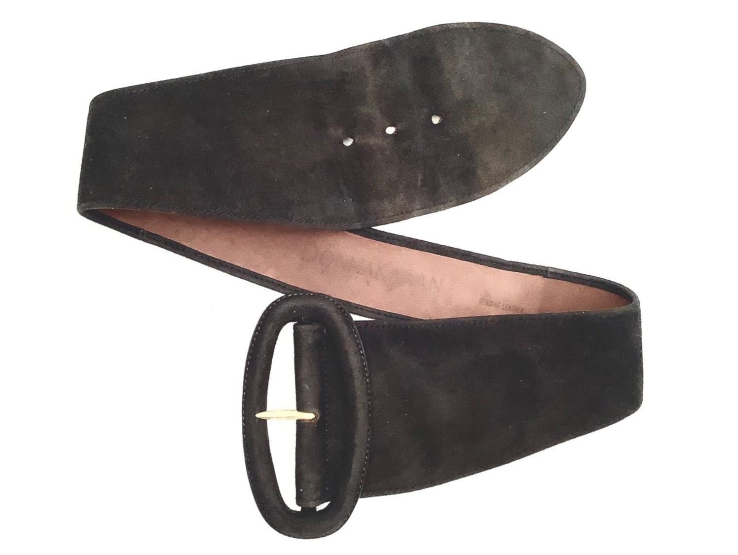 Cinture: Donna Karan Wildleder schwarz Gürtel 75 – Usato da Ennetbaden venduto da bargainhunterin 3