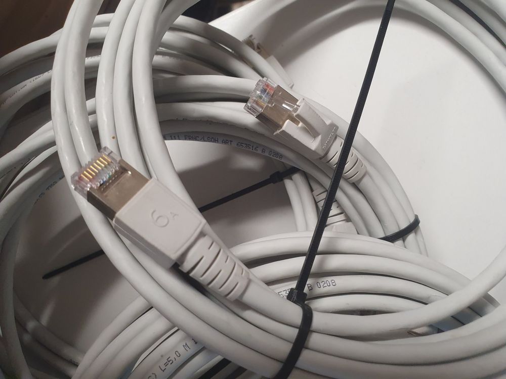 Patchkabel cat 6 cat6 Dätwyler 7702 Netzwerkkabel RJ45 5m 3