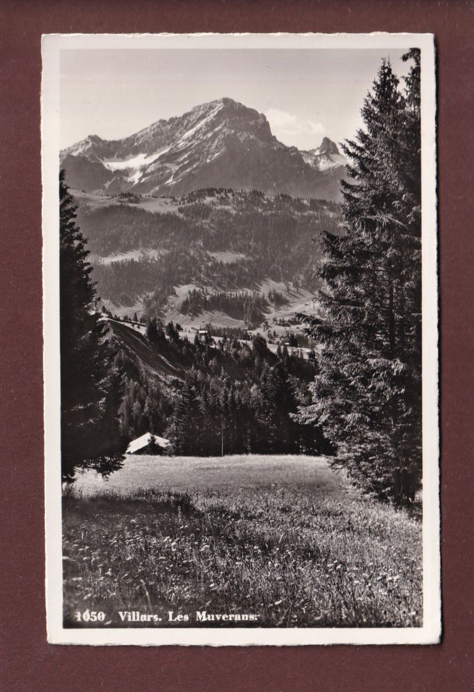 Cartoline postali: VILLARS - Les Muverans – Usato da Pully venduto da nicecards