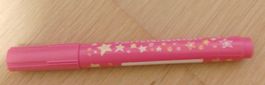 2 x Diddl Abrakadiddldabra Stift rosa m. Sternen ungebraucht