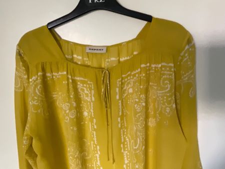 REPEAT sommerliche Bluse Gr 34/36 gelb NEU