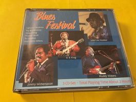 Blues Festival – 3 CD Set – Top Zustand – viele Interpreten