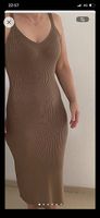 Elegantes Rippstrick-Maxikleid Gr. S (36/38) 