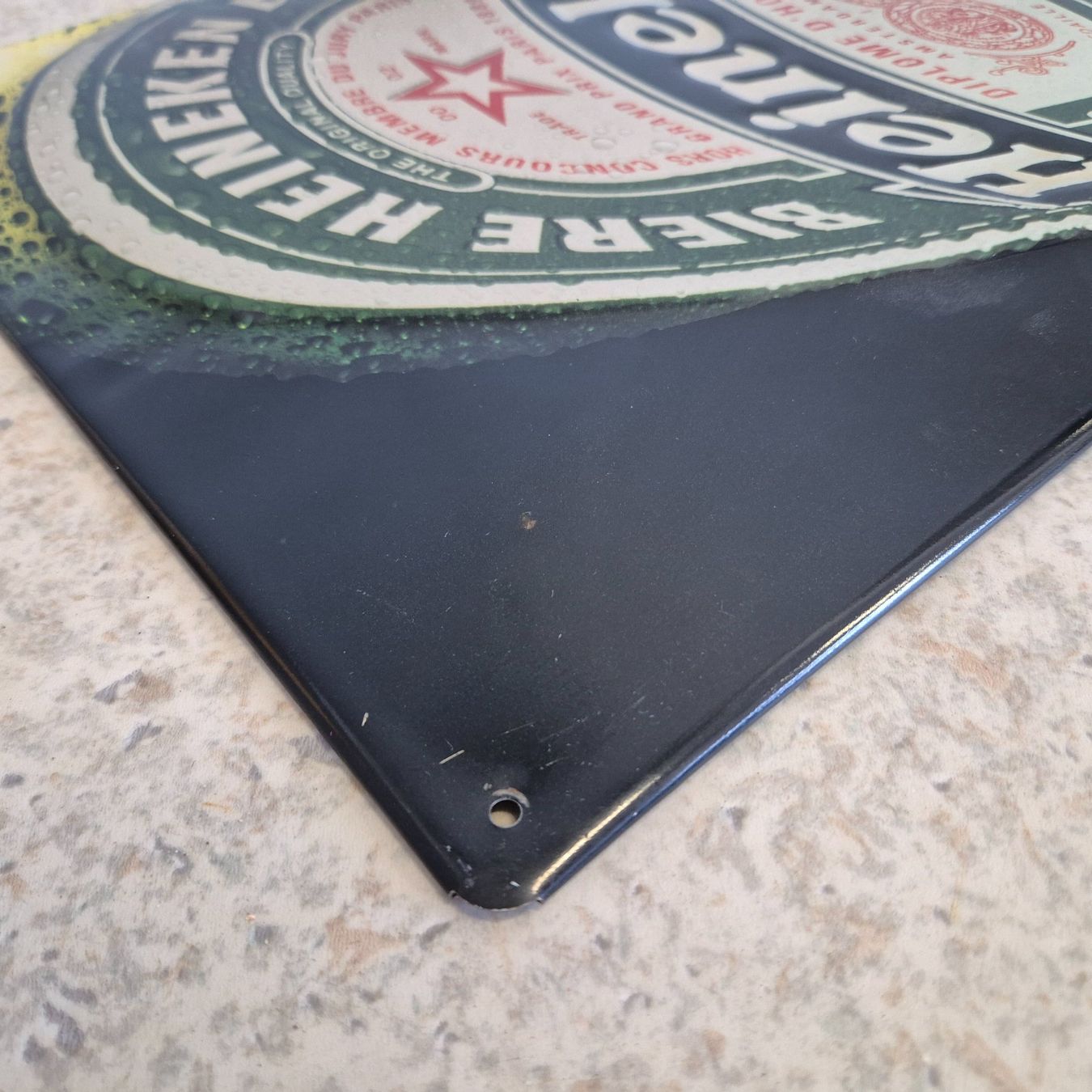 Heineken Insegne: Heineken Werbeschild Blechschild Schild Bierwerbung – Usato da Nottwil venduto da Wondewa-Shop 7