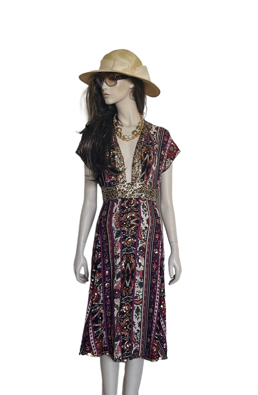Diane von Furstenberg Robes: Robe en soie DIANE VON FURSTENBERG (M) – D'occasion à Genève par Bazarare 3