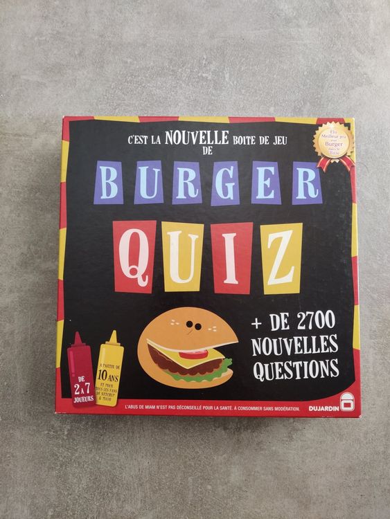 Questions pour le Burger Quiz | Série | Compétition
