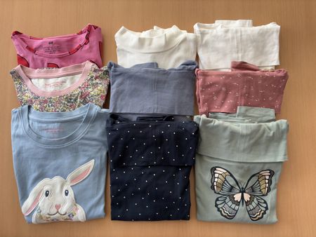 9x Langarmshirts