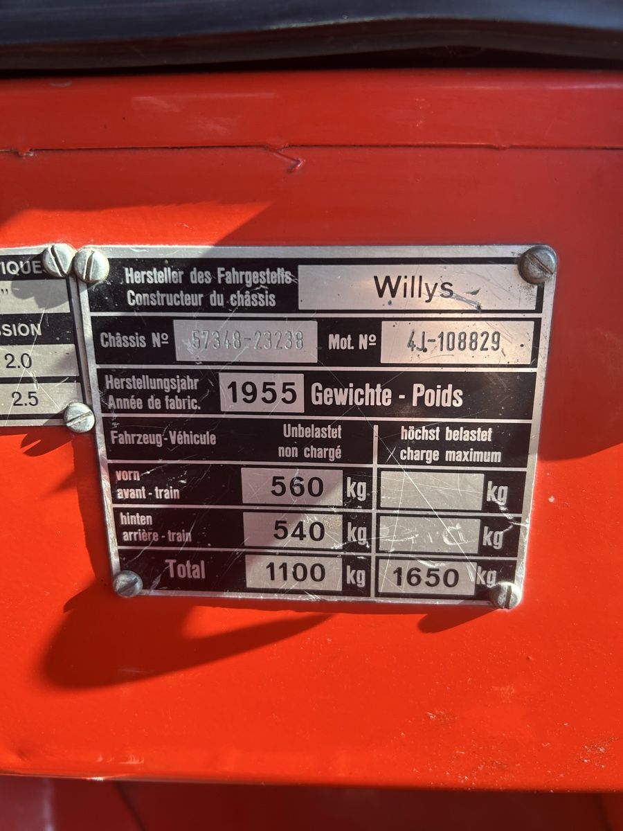 Jeep Autos: Willys Jeep – Gebraucht aus Uster von roli2424 6