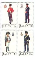 Briefmarken "Uniform". Malta