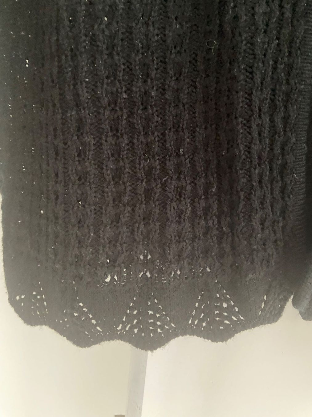 C&A Giacche: Schwarze Strickjacke offen C&A  L neu – Nuovo (secondo la descrizione) da Luzern venduto da waterfront1 2