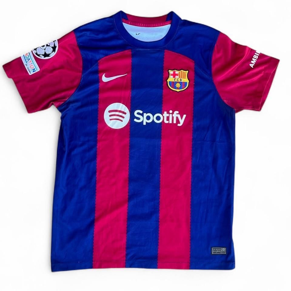 Nike Canottiere & Pantaloni: Barcelona Gavi Trikot Nike – Usato da Riehen venduto da RESTREET