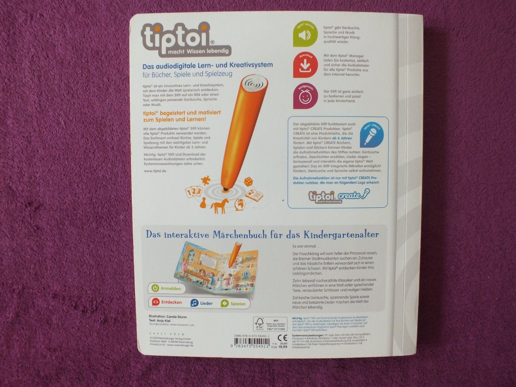 Libri: tiptoi – Meine schönsten Märchen – Usato da Müllheim Dorf venduto da Seeeule01 9