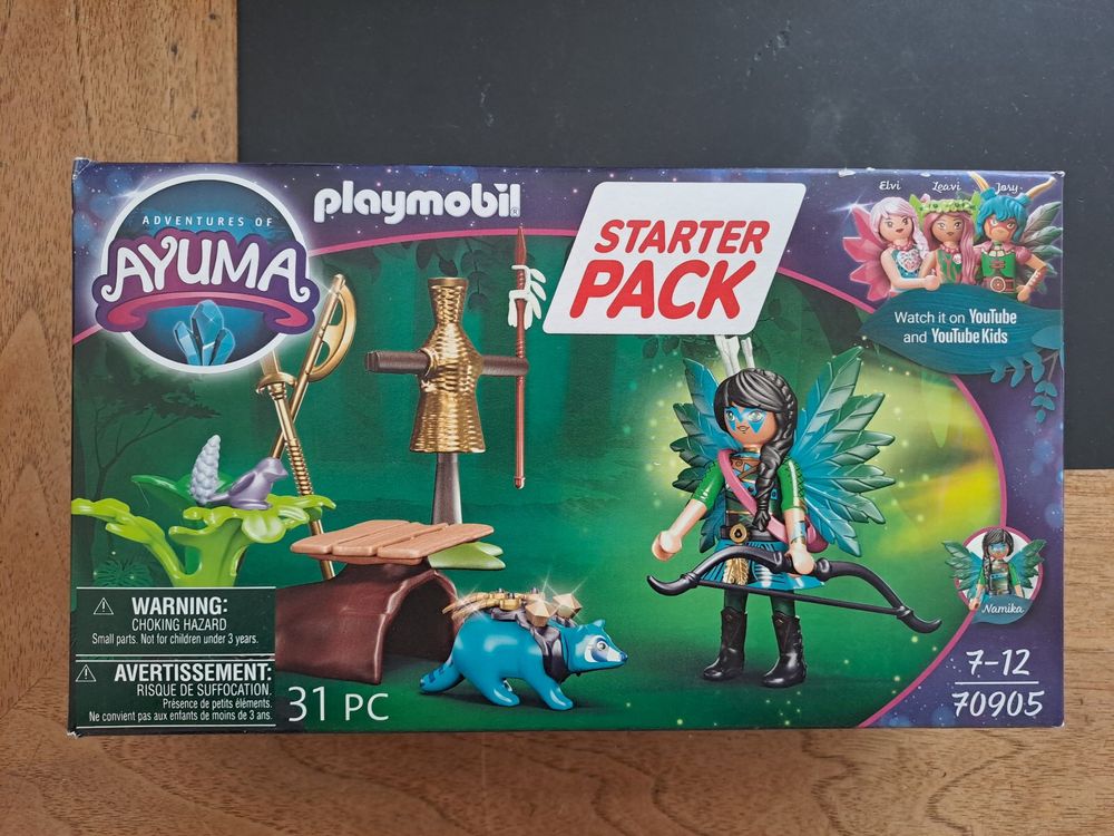 Playmobil 70905 Starter Pack Knight Fairy con mapache
