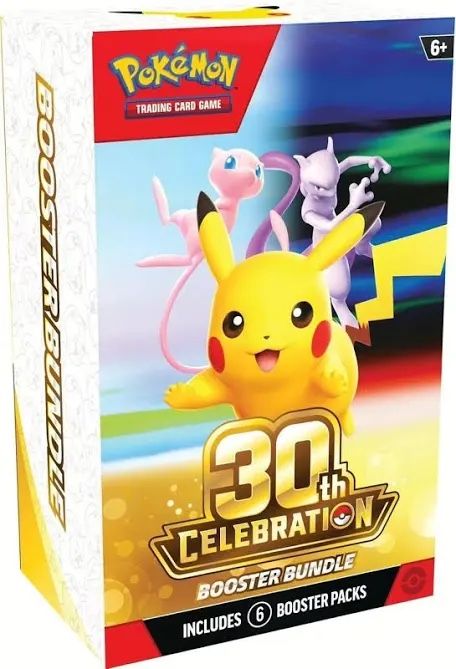 Pokémon Carte collezionabili: Pokemon Booster Bundle EN 30th Anniversary Sealed – Nuovo e nell'imballaggio originale da Winterthur venduto da WintiCollect