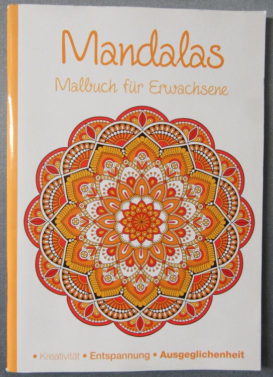 Mandalas - Malbuch für Erwachsene - 40 Malvorlagen | Kaufen auf Ricardo