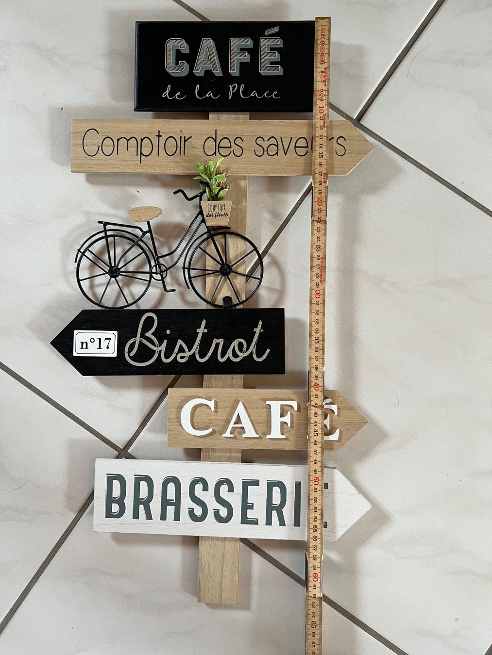 Insegne: Holzschild / Cafe / Bistro – Nuovo e nell'imballaggio originale da aarwangen venduto da Butzi99 2