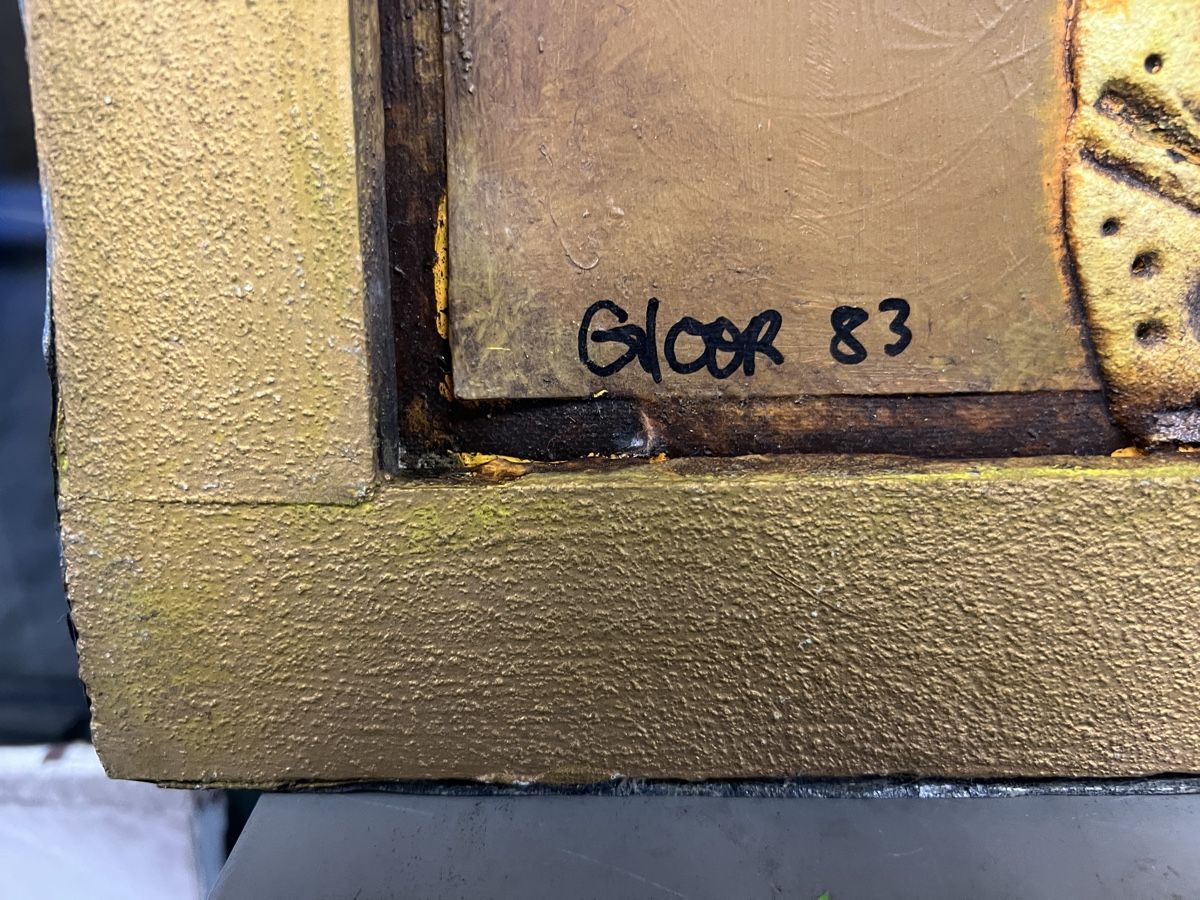 Dipinti: Tableau Technique Mixte Gloor 83, pièce unique! – Usato da Genève venduto da Leboucheoreilles 2