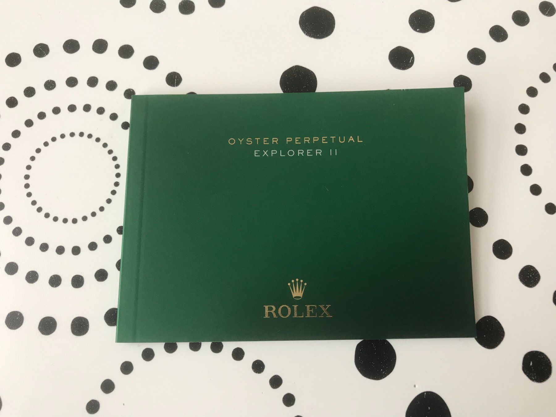 Documenti: ROLEX EXPLORER II - OPERATING INSTRUCTIONS - ENG !!! – Nuovo (secondo la descrizione) da Epalinges venduto da dream-watch