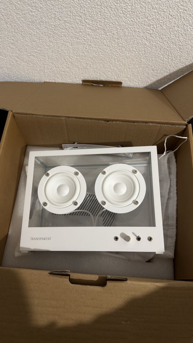 Lautsprecher: Small Transparent Speaker avec Wi-Fi – Neu (gemäss Beschreibung) aus Vevey von diogodasilva_