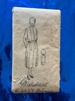 Antikes Schnittmuster für ein Kleid 1910/15