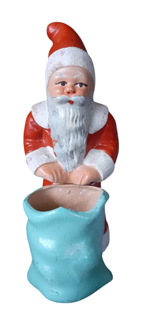 Tutte le decorazioni: Weihnachtsmann Candy Container antik – Usato da Mörschwil venduto da antiksalon