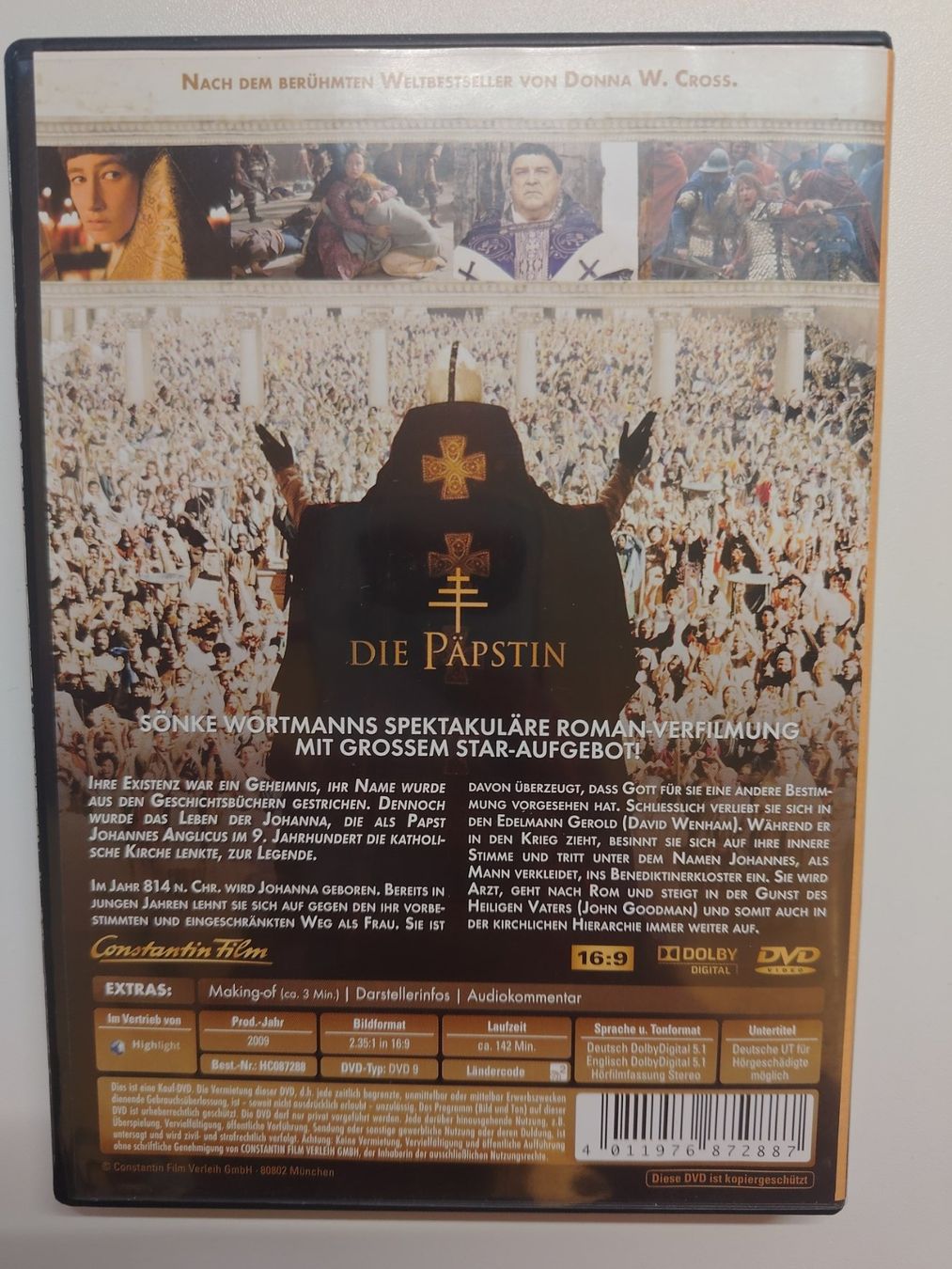 Tous les DVDs: Die Päpstin – D'occasion à Liestal par Kratzilla 2