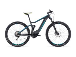 Cube Stereo Hybrid 500 HPC 120, iridium’n’blue m, S 16, 27.5