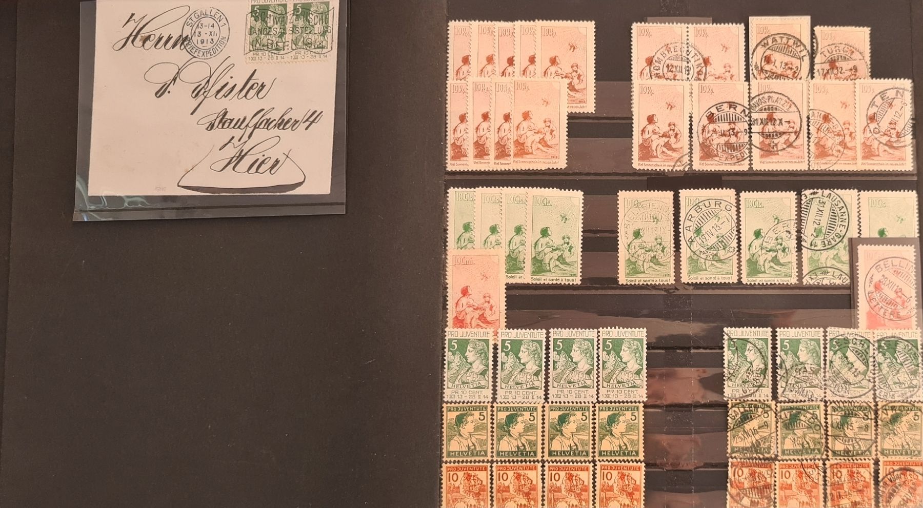 Tutti i francobolli: CH Briefmarkensammlung LUXUS!!! – Usato da Dotzigen venduto da lil_mikxy_