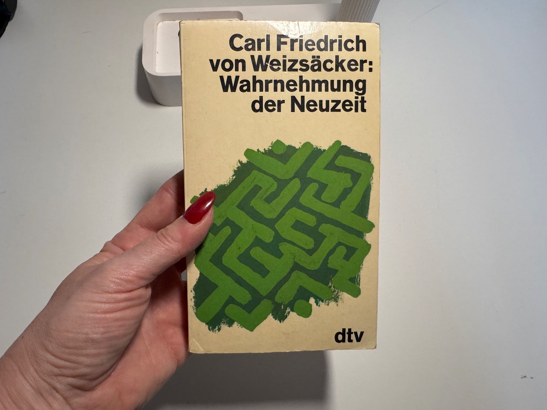 Libri: Buch: Wahrnehmung der Neuzeit, Weizsäcker – Usato da Grosswangen venduto da Second_hand_paradise