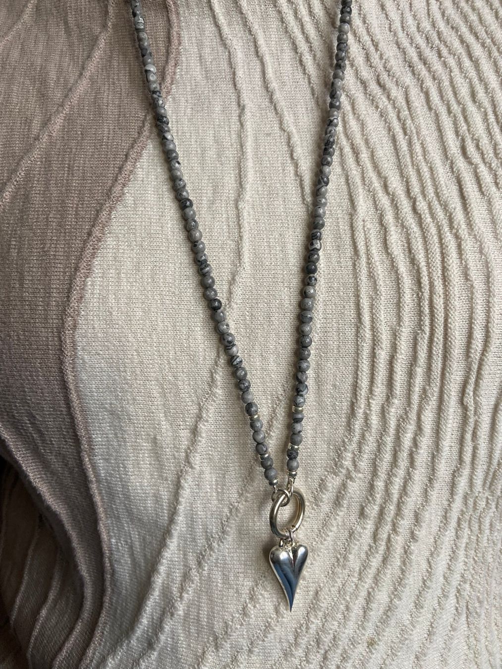 Catenine: Kette Jaspis Silber – Usato da Unterkulm venduto da esco 1