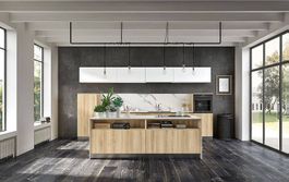 OFFRE SPÉCIALE - Cuisine avec îlot Design Italien 22 900.-