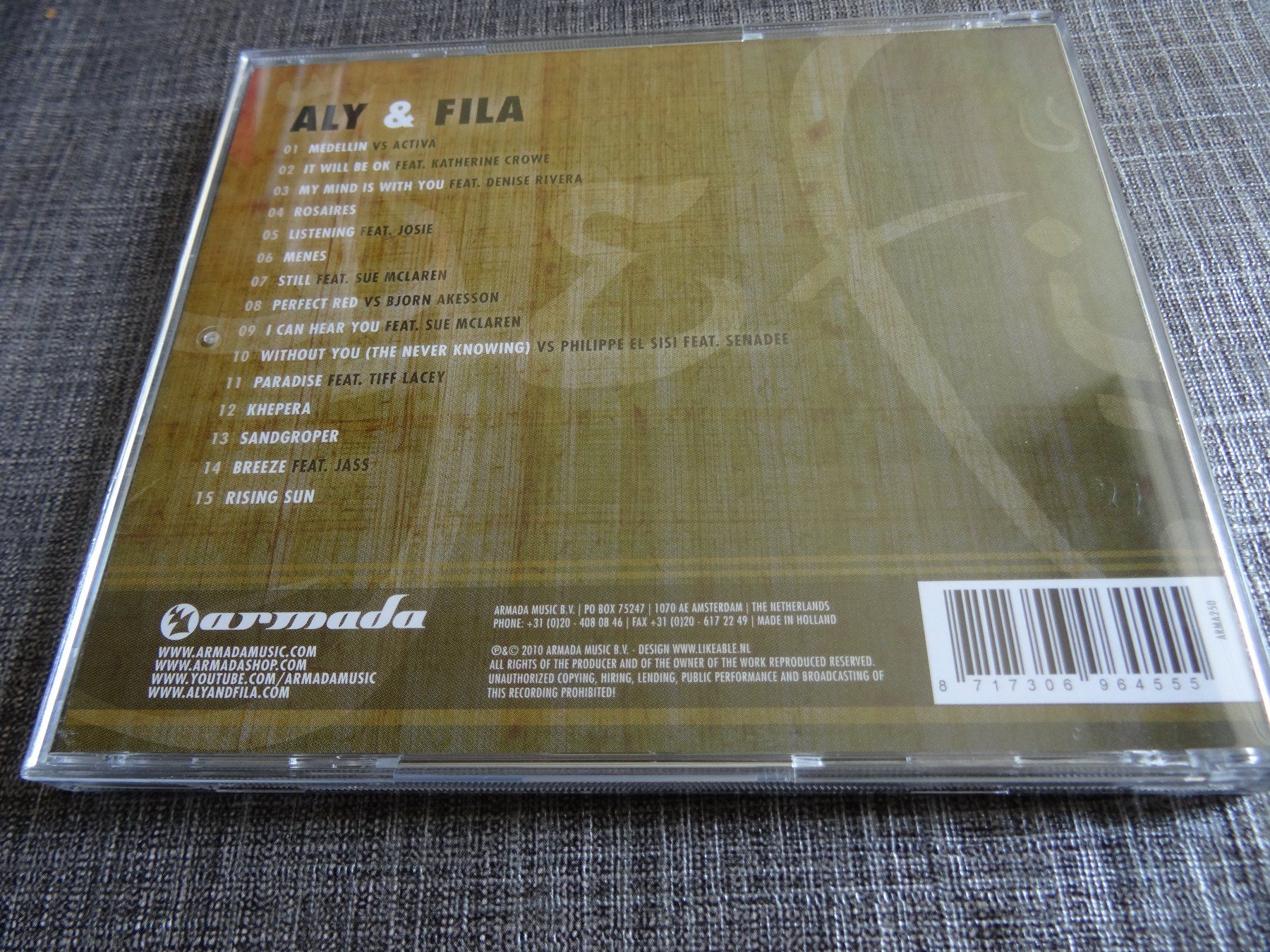 CDs: Aly & Fila - Rising Sun CD – Gebraucht aus Olten von Disc-Ausverkauf 1