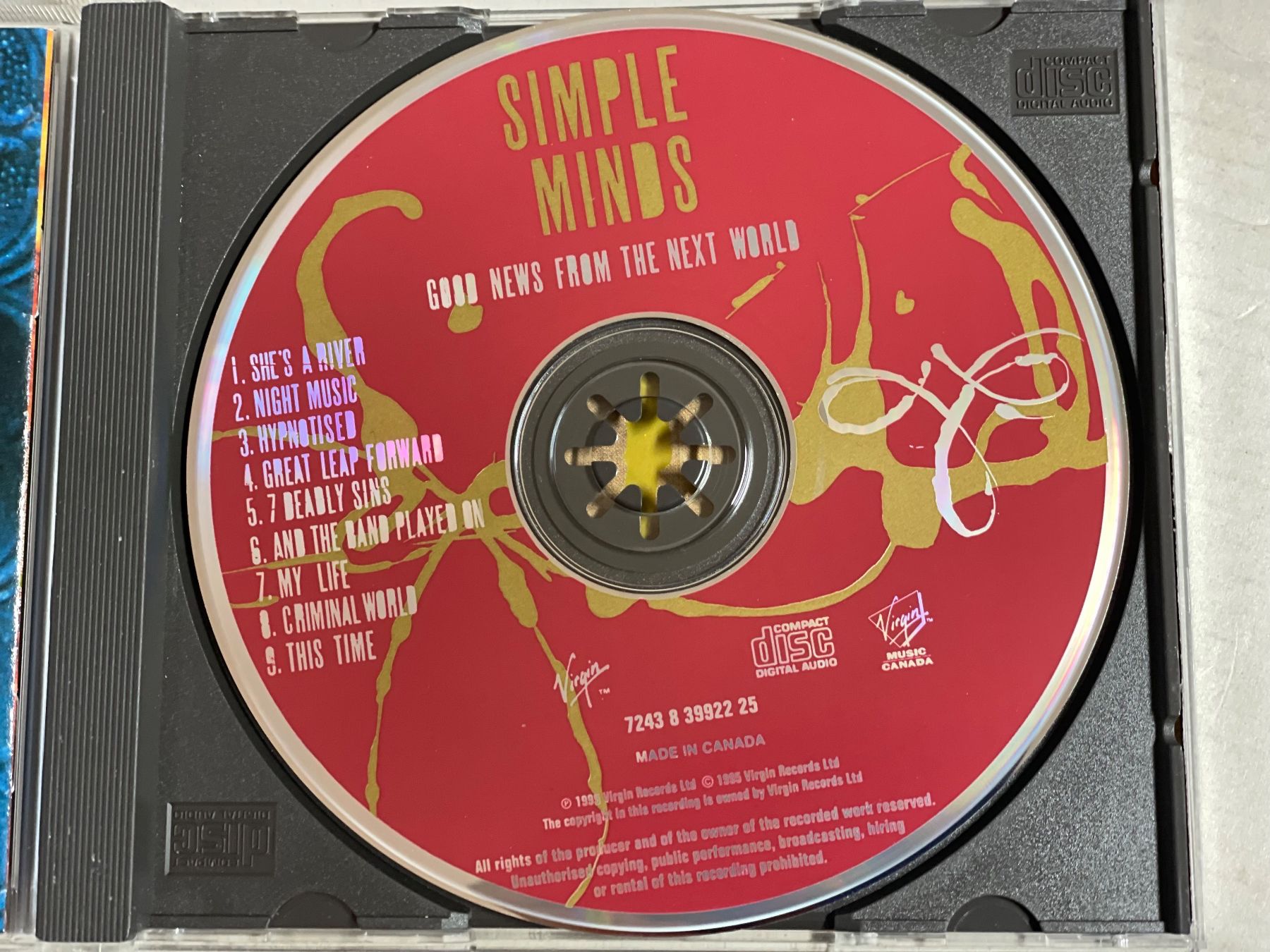 CDs: Simple Minds – D'occasion à Muri b. Bern par AdidasCollector 3
