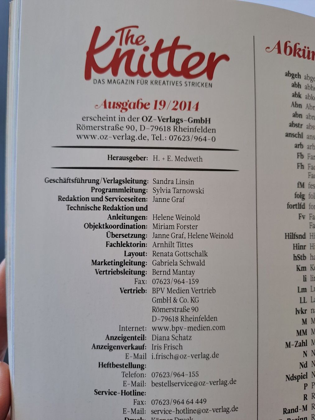 Riviste & Magazine: Strickheft The knitter Ausgabe 19 / 2014 Strickdesign – Usato da Glashütten venduto da Schwebefisch 4