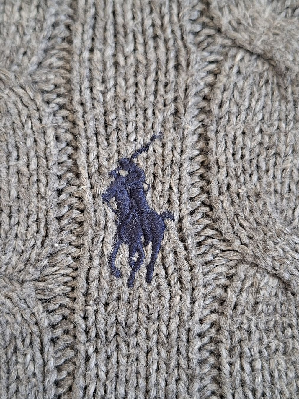 Ralph Lauren Maglioni & Felpe: Pull Polo Ralph Lauren coton gris taille L  – Usato da Renens VD venduto da ser_j2fn 3