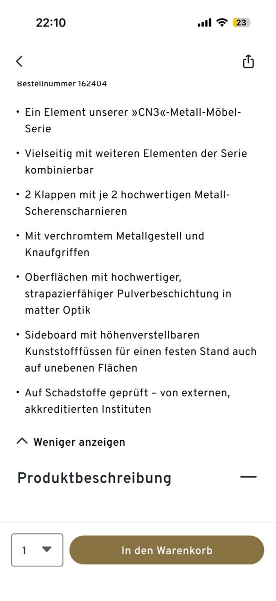 Kommoden: Tchibo CN3 Sideboard – Neu (gemäss Beschreibung) aus Liestal von anina_25 6