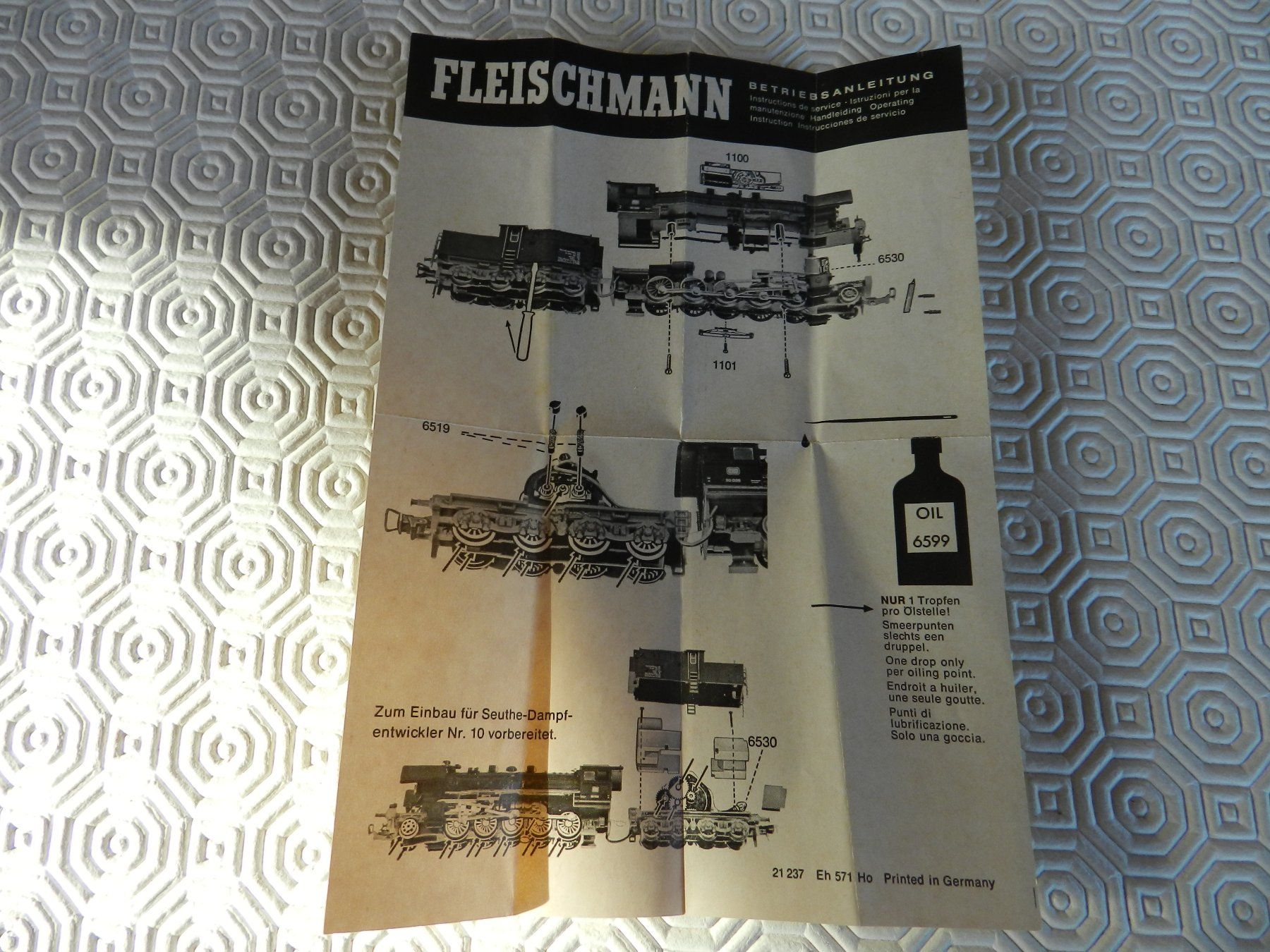 Fleischmann Modellini di ferrovie: FLEISCHMANN H0 AC Dampf-Lok 150 Z – Nuovo (secondo la descrizione) da Arzier-Le Muids venduto da elocin83 8