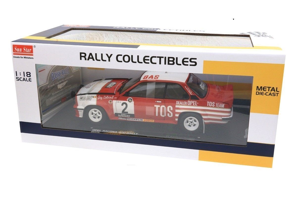 Opel Modellautos: OPEL ASCONA 400 #2 RALLYE 1982 1:18 SS – Gebraucht aus Suhr von Moebelsiralfred 4