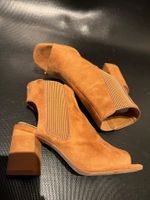 Damen Sandalen Stiefeletten Sandaletten Gr 36 Braun