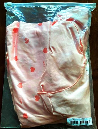 Damen Pyjama Langarm Size 38 (M) Pink Farbe Neu & Ungetragen