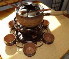 Fondue Chinoise Set mit Zubehör