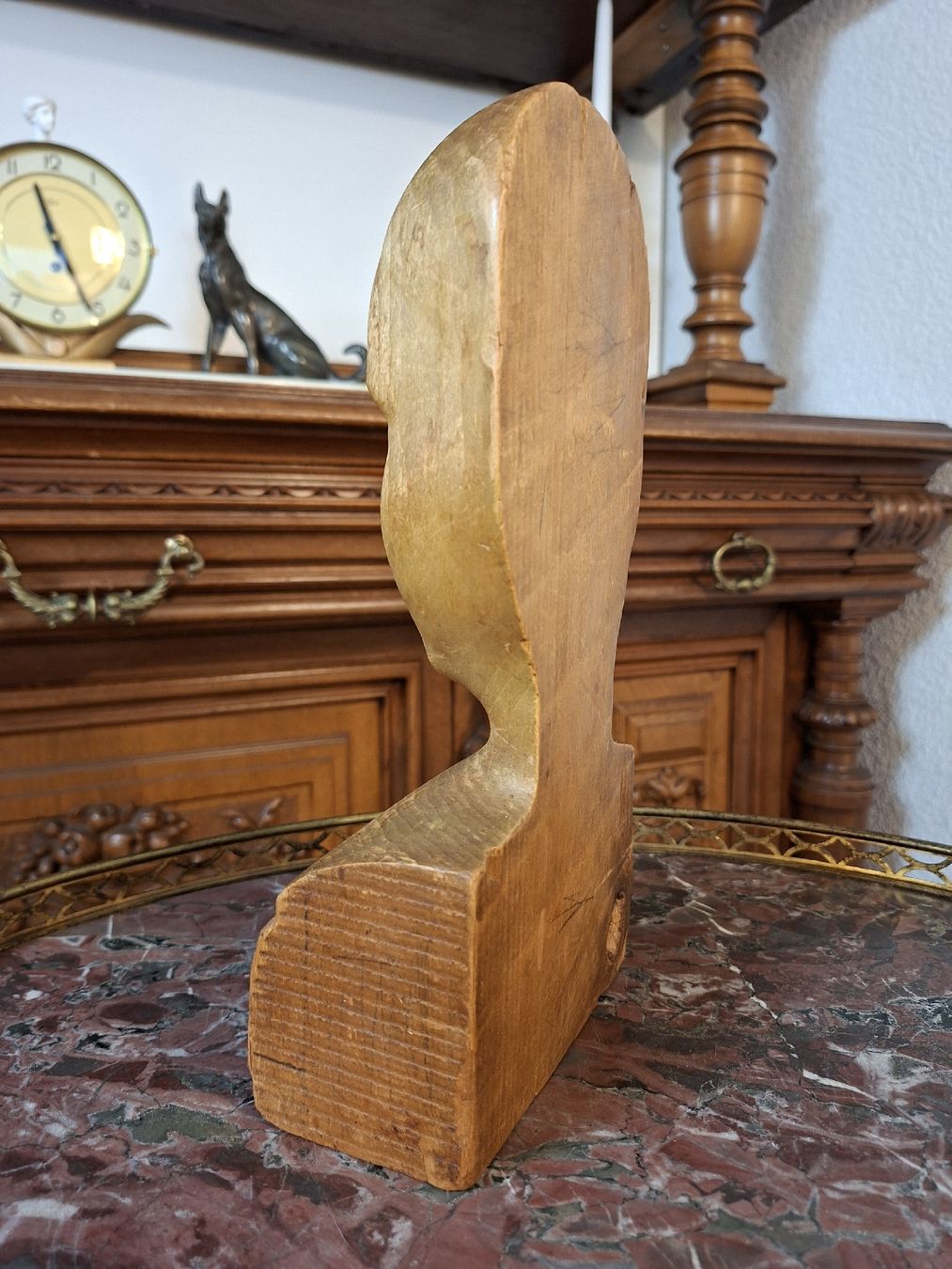 Sculture & Statue: Antike geschnitzte Holzbüste Charakterkopf Mann  – Usato da Steffisburg venduto da ZeitReise_ 1
