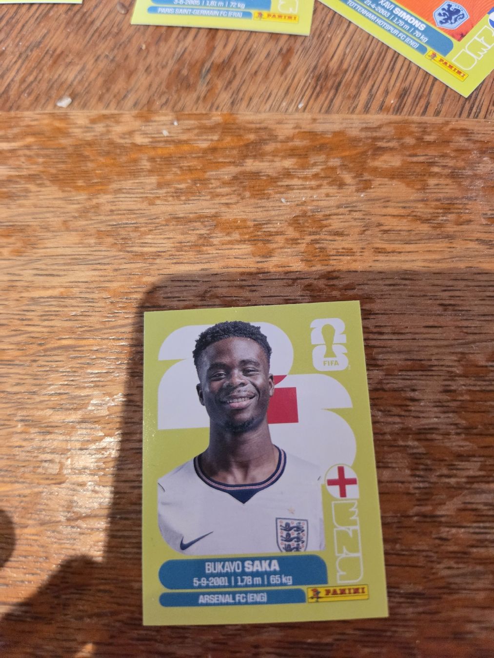 Panini Carte collezionabili: WM 2026 Sticker Bukayo Saka – Nuovo (secondo la descrizione) da Wangen SZ venduto da aar_2pwx