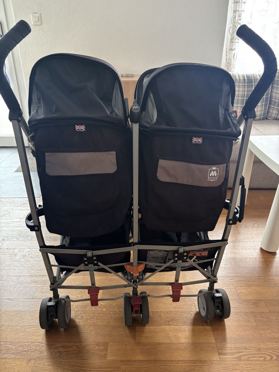 Mclaren Carrozzine: MacLaren Twin Triumph Stroller – Usato da Buchs SG venduto da Leben2016 2