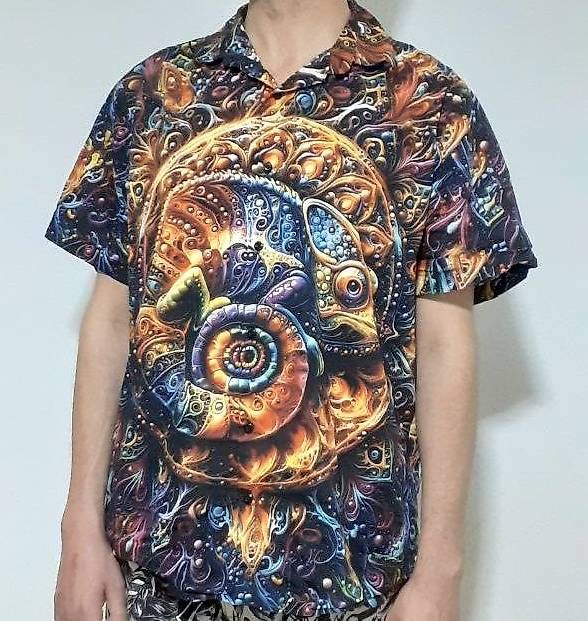 Camicie: Hawaiihemd by D-Trip Art 100% Baumwolle – Nuovo e nell'imballaggio originale da Kilchberg ZH venduto da Eaglebuy 3
