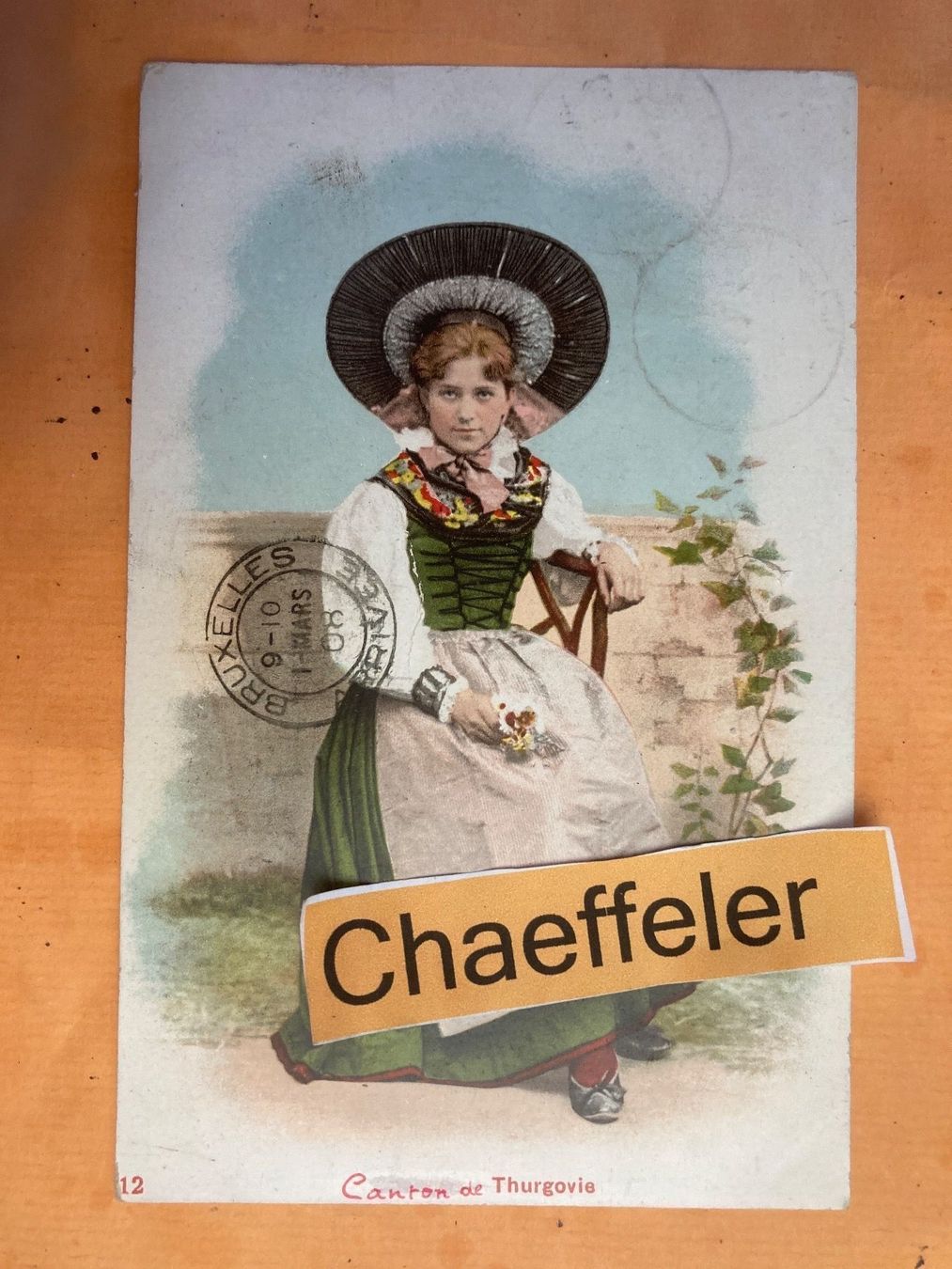 Ansichtskarten: 1908. Canton de Thurgovie – Gebraucht aus Zürich von Chaeffeler
