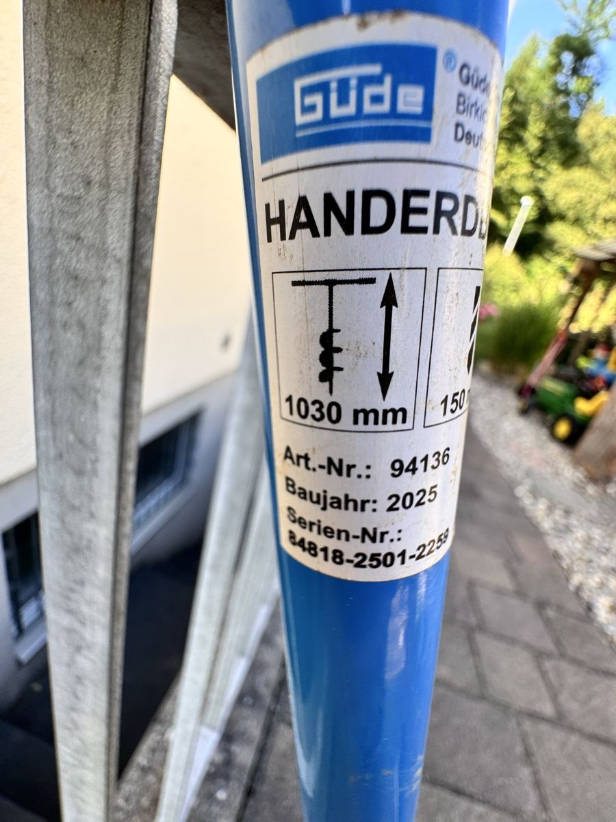Tutti gli attrezzi: Erdlochbohrer Durchmesser 150mm / 1030mm lang – Usato da Windisch venduto da Kiwwii 1