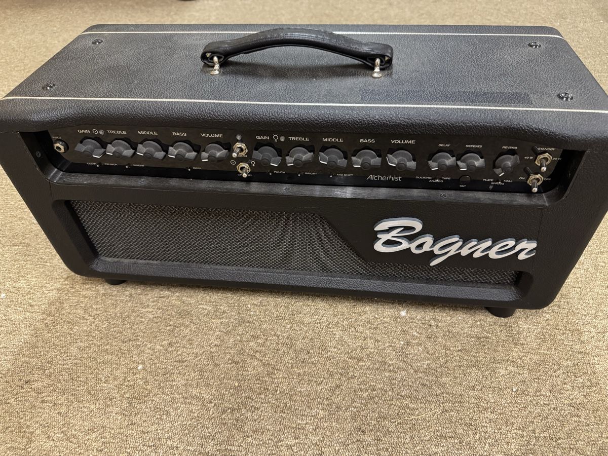 Bogner Amplificatori: Bogner Alchemist 40W Head+Footswitch – Usato da Winterthur venduto da Daetister 1