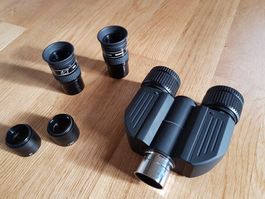 Binoculaire pour télescope + 2x oculaires + 2 Lens de Barlow