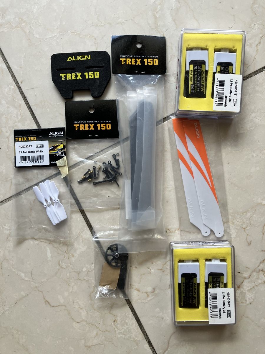 Align RC Modellbau: Trex 150 parts – Gebraucht aus Conthey von Skycrane72